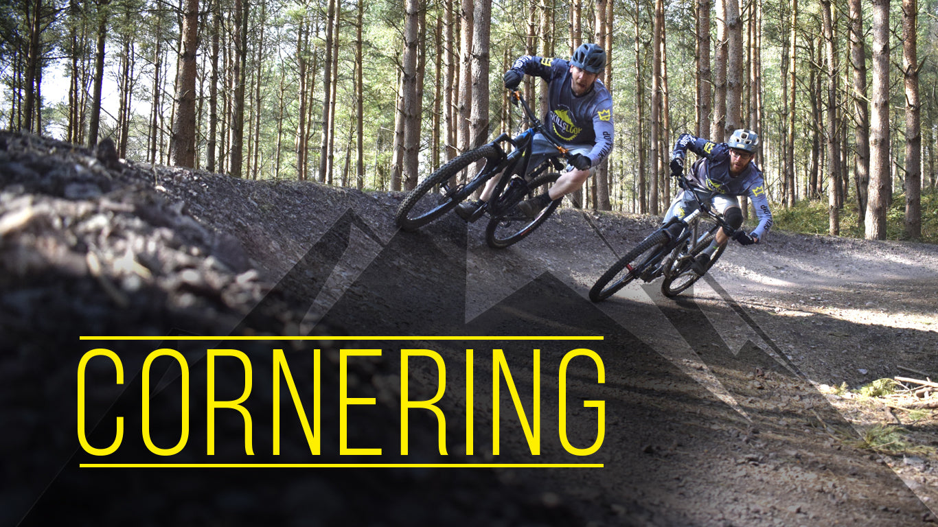 Downhill Mountain Mountain Bike Cornering Drills Technical