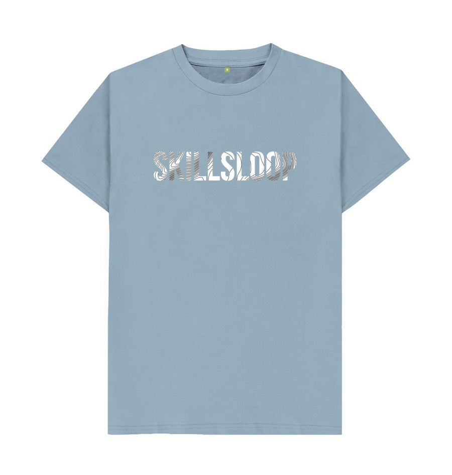 Stone Blue Mens topography T-shirt (various colours).