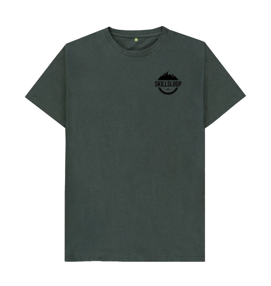 Dark Grey Mens casual Skills T-shirt (various colours)