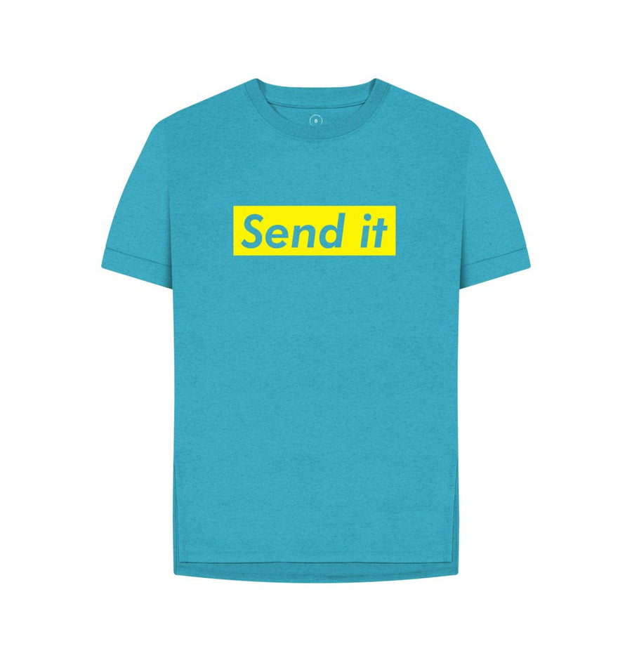 Ocean Blue Ladies Send it T-shirt (various colours).