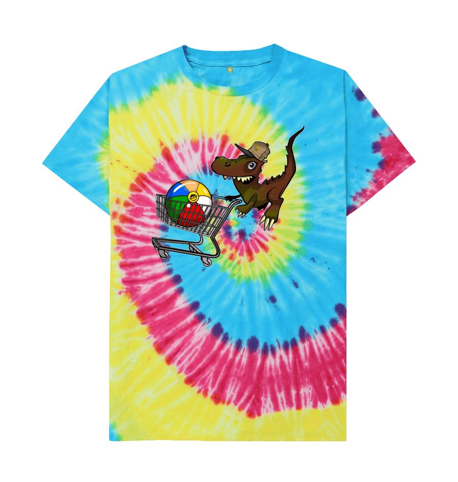 Tie Dye Unisex DINO T-Shirt (various colours)
