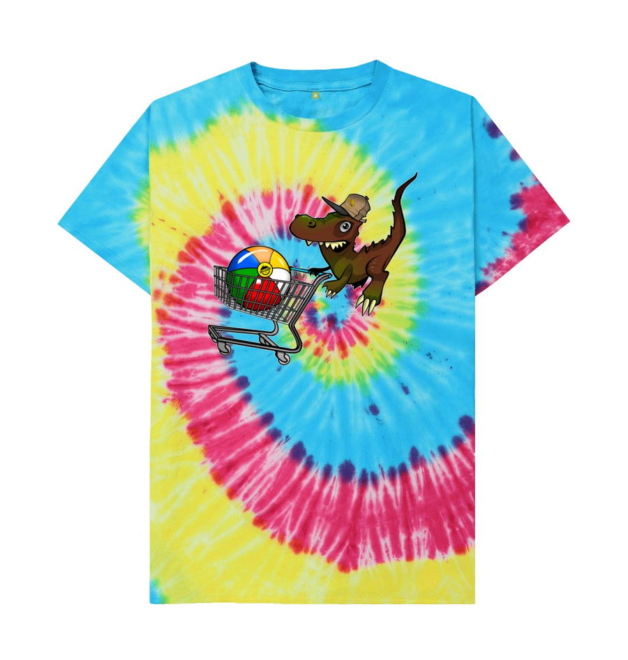 Tie Dye Unisex DINO T-Shirt (various colours)